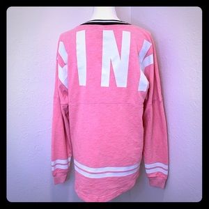 Pink “Jersey” Pullover